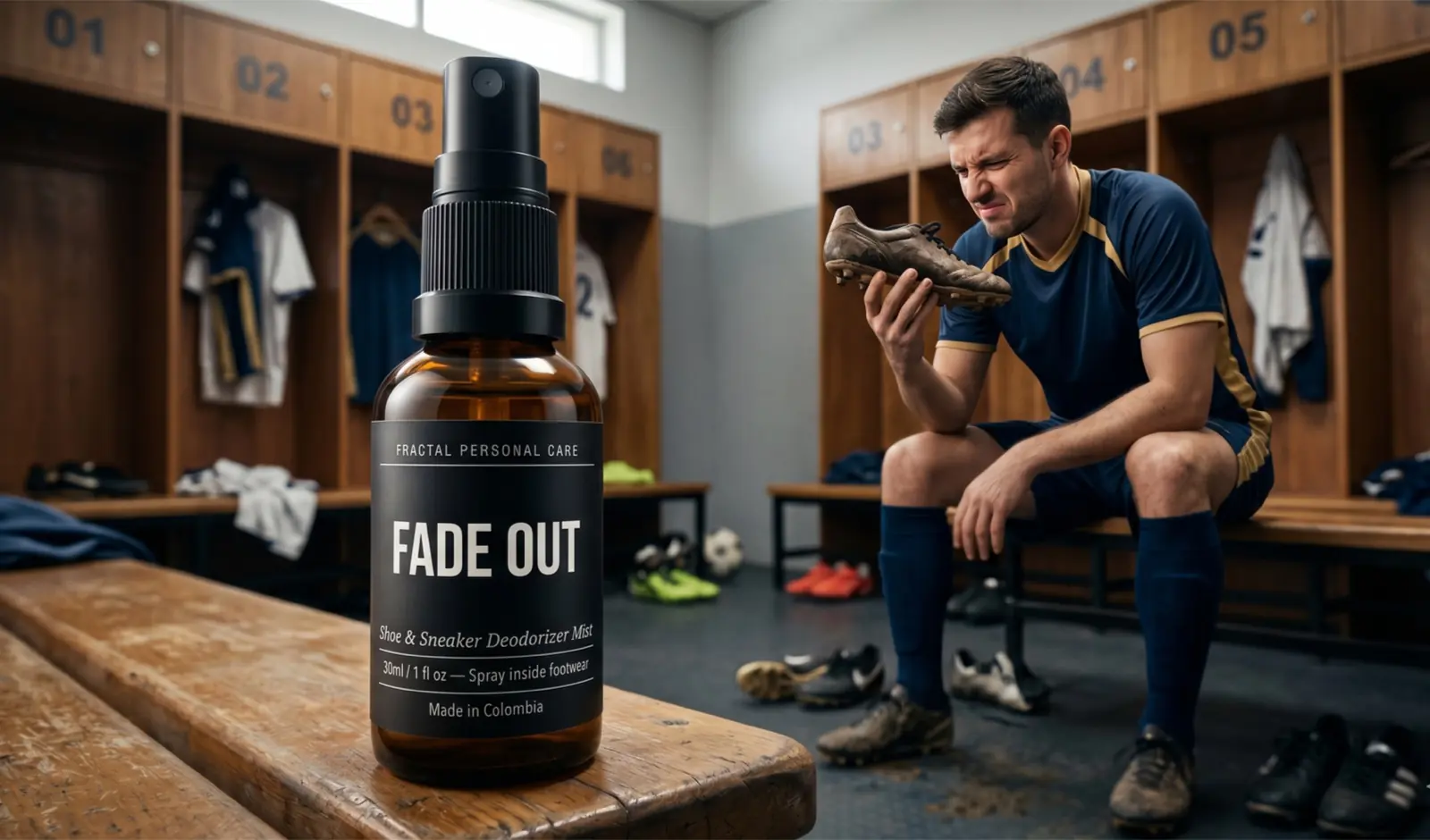 FADE OUT, bruma desodorante para calzado
